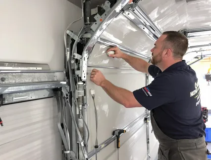 Noisy Garage Door Fix in Whitehall, OH