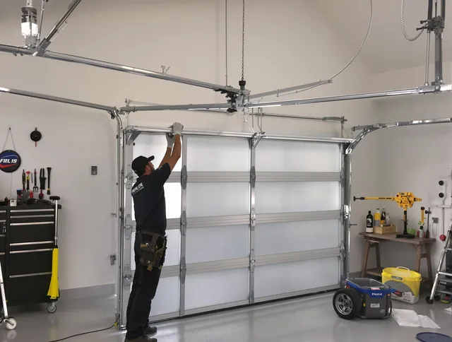 Reynoldsburg Garage Door Repair certified team performing precision garage door installation in Reynoldsburg